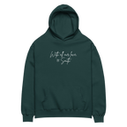 With All Our Love Red Heart Unisex oversized hoodie