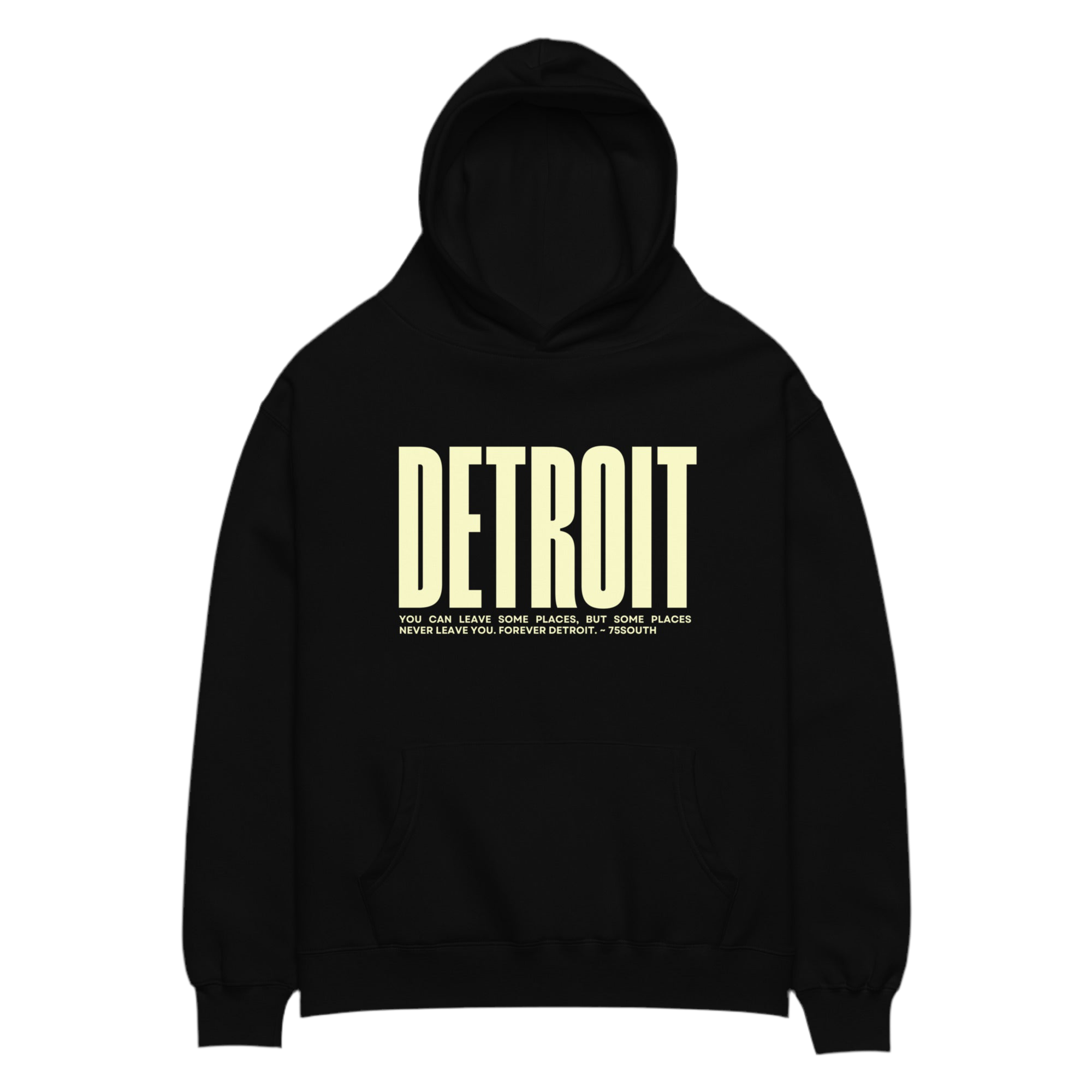 Detroit Unisex oversized hoodie