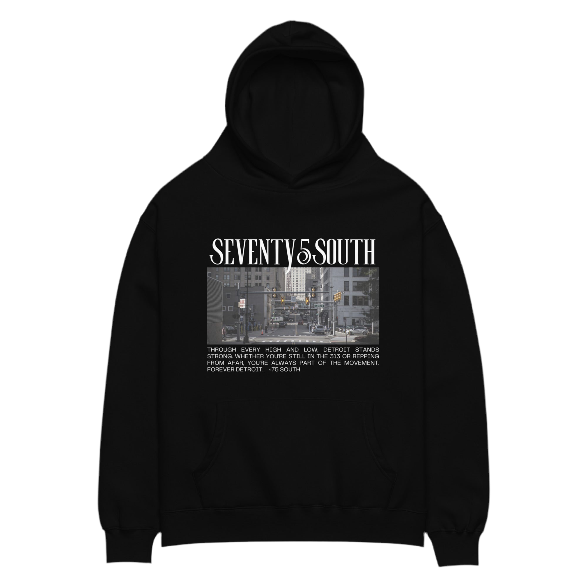 Detroit City Vibes Unisex oversized hoodie