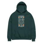 Legends Are Born In Atlanta Unisex oversized hoodie