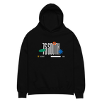 75 South Paint Splash Unisex oversized hoodie