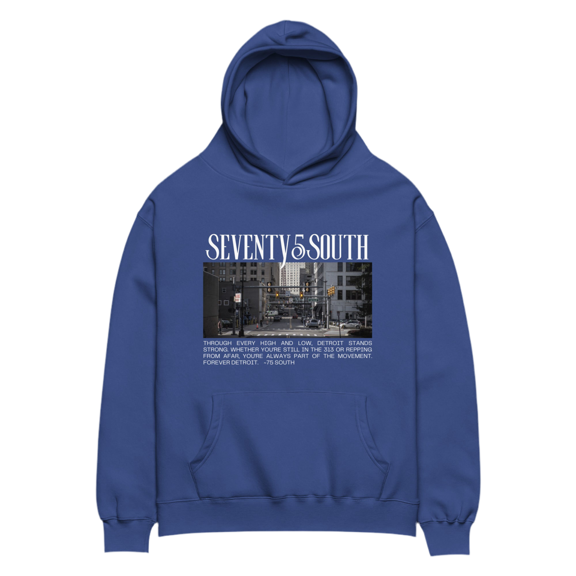 Detroit City Vibes Unisex oversized hoodie