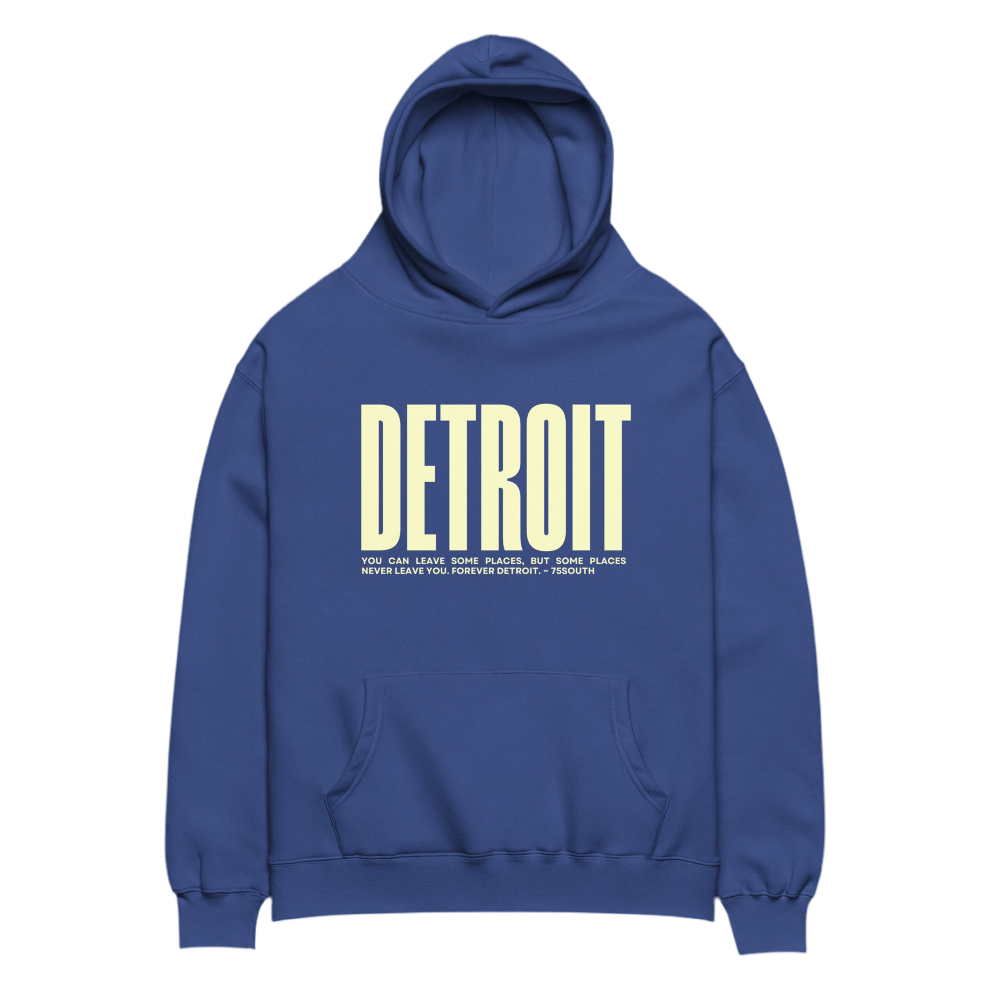 Detroit Unisex oversized hoodie