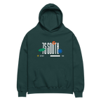 75 South Paint Splash Unisex oversized hoodie