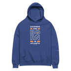 Legends Are Born In Atlanta Unisex oversized hoodie