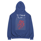 With All Our Love Red Heart Unisex oversized hoodie