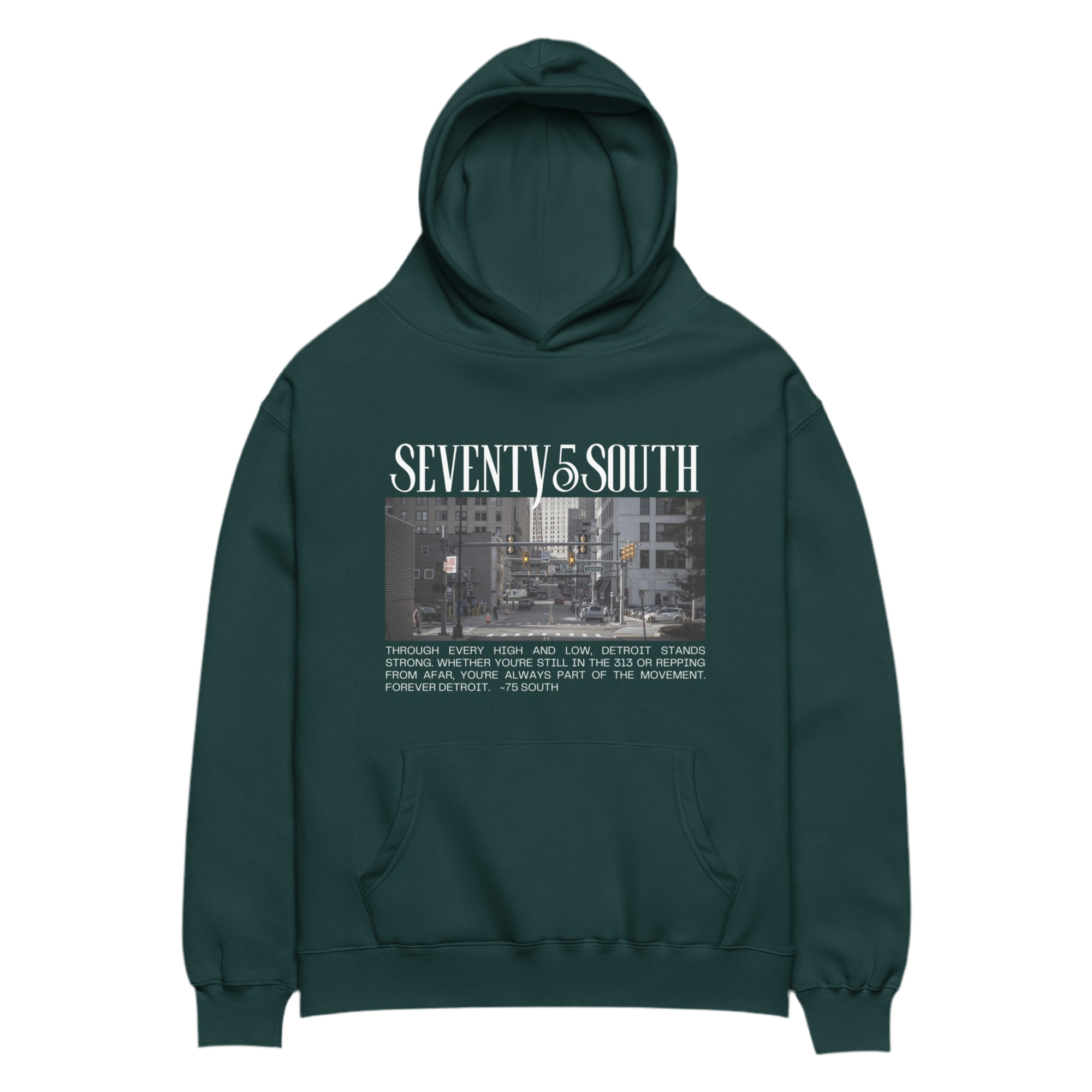 Detroit City Vibes Unisex oversized hoodie