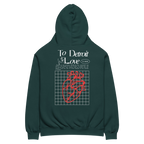 With All Our Love Red Heart Unisex oversized hoodie