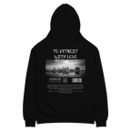 To Detroit with Love skyline Unisex oversized hoodie